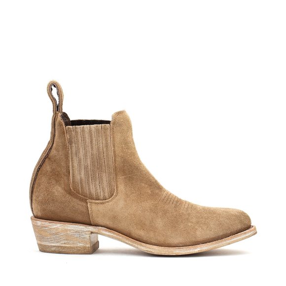 Mexicana Shoes | Mexicana Estudio bis Tan Suede Ankle Boots 9.5 New | Color: Tan | Size: 40eu | Malibumama2's Closet